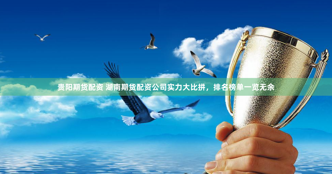 贵阳期货配资 湖南期货配资公司实力大比拼，排名榜单一览无余
