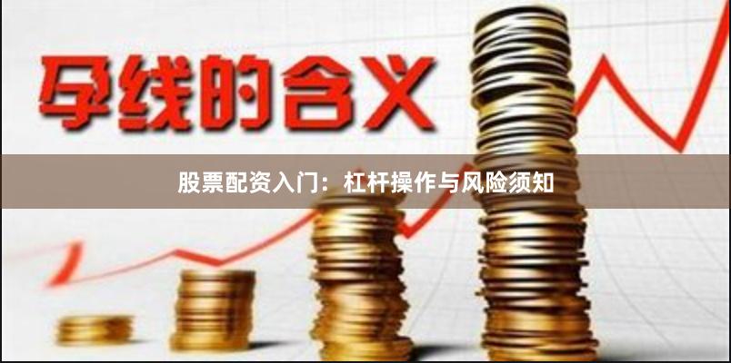 股票配资入门:杠杆操作与风险须知